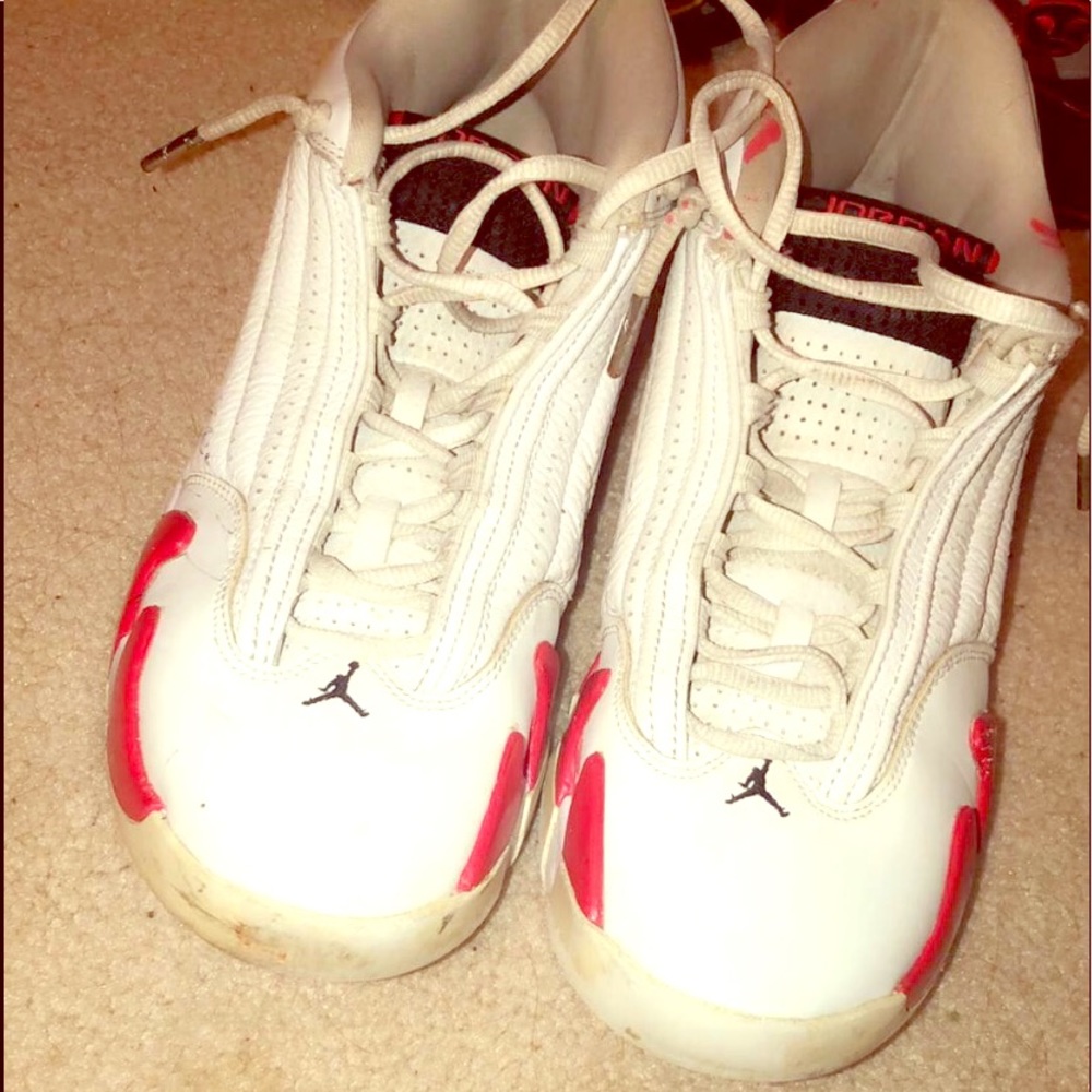 Air Jordan’s 14 cherry red